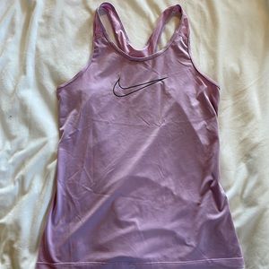 Pink Nike tank top